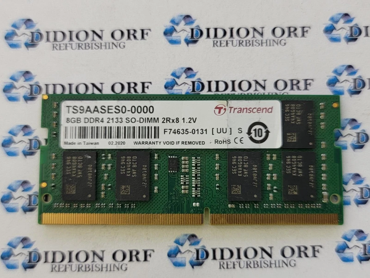 Las mejores ofertas en Ordenador Transcend SO-DIMM memoria (RAM