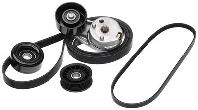 Complete Serpentine Belt Drive Component Kit For Mercury Ford Fusion 90K-38279A