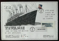 HNLP Hideaki Nakano Supercachet UX622 Titanic Sank 100 Yrs Ago Because Arrogance