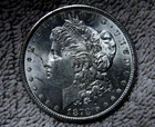 1878-CC Carson City uncirculated U.S. Morgan  Silver  Dollar fr storied Mint #2