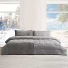 Opposites Attract® - Coma Inducer® Oversized Comforter Set - Plush Chartreux