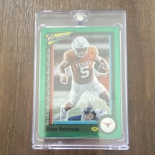 Panini Chronicles Draft Picks Bijan Robinson #9 Texas Longhorns Football 2023
