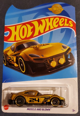 Hot Wheels Muscle And Blown Gold Meijer Exclusive HTF