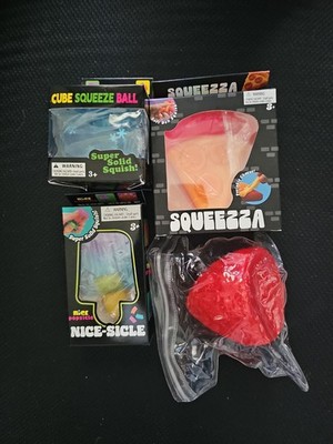 Lot Of 4 Unbranded Squishies-new