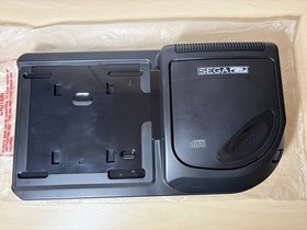 Sega CD Action System Black Game Console Tomcat Alley Set Complete Excellent