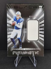 2025 Panini Black Football FUT-TWN TYLER WARREN RC Jersey Futuristic /199