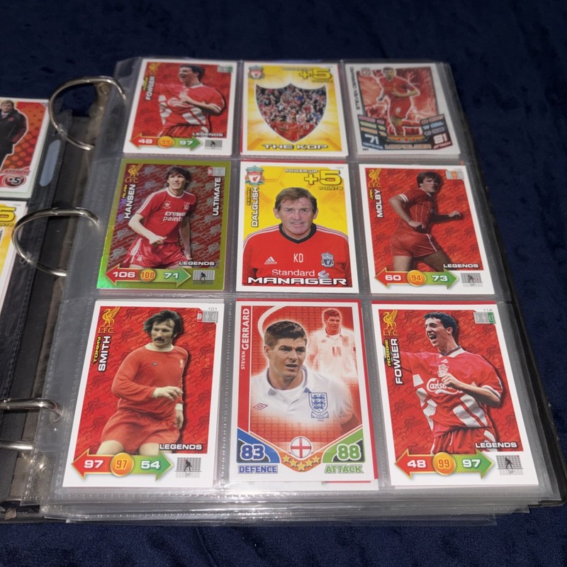 Lot 2010-2012 Topps Match Attax And Adrenalyn Over 750 Football Trading Cards
