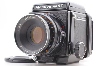 フィルムカメラ MAMIYA RB67 PRO SD + 127mm F3.8 Near Mint New Seal* Mamiya RB67 Pro Film Camera w/ 127mm F3.8 Lens