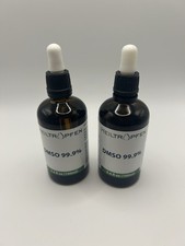 2X DMSO 99.9 Pharma grade ingredients  Low odor - Dimethyl sulfoxide liquid