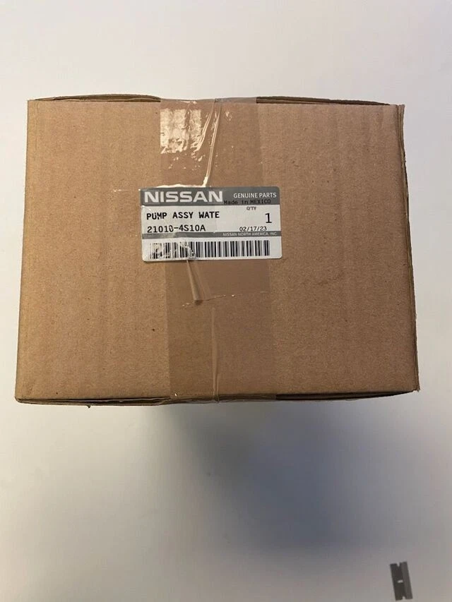 Bomba de agua genuina Nissan 21010-4S10A 2000-2004 Frontier Xterra 3.3 V6 motores NE Foto 2 de 4