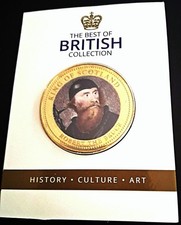 Westminster  Mint The Best of British Collection "Robert the Bruce" 35mm Coin