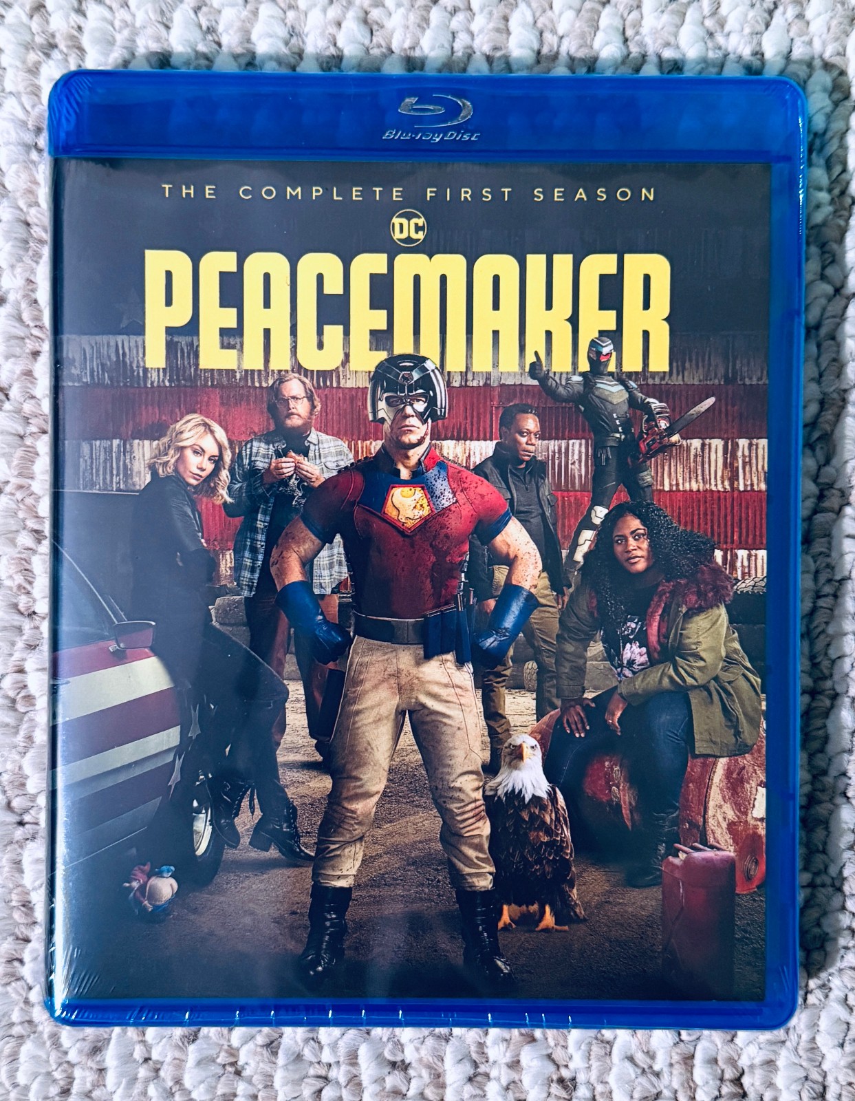 SEALED NEW-Peacemaker The Complete First Season 1 Blu-ray 2023 John Cena DC Rare