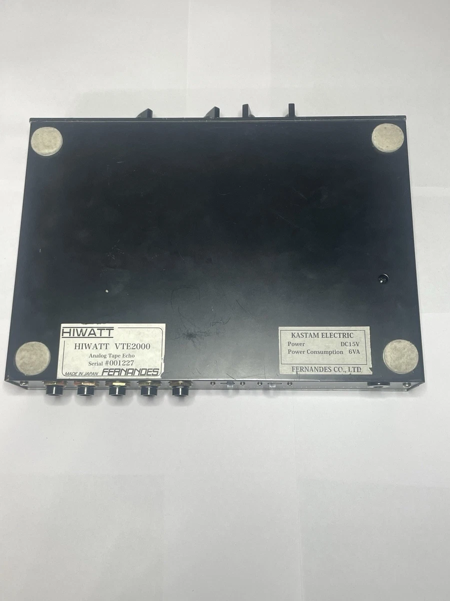 Ultra rare Hiwatt Custom Tape Echo - VTE2000
