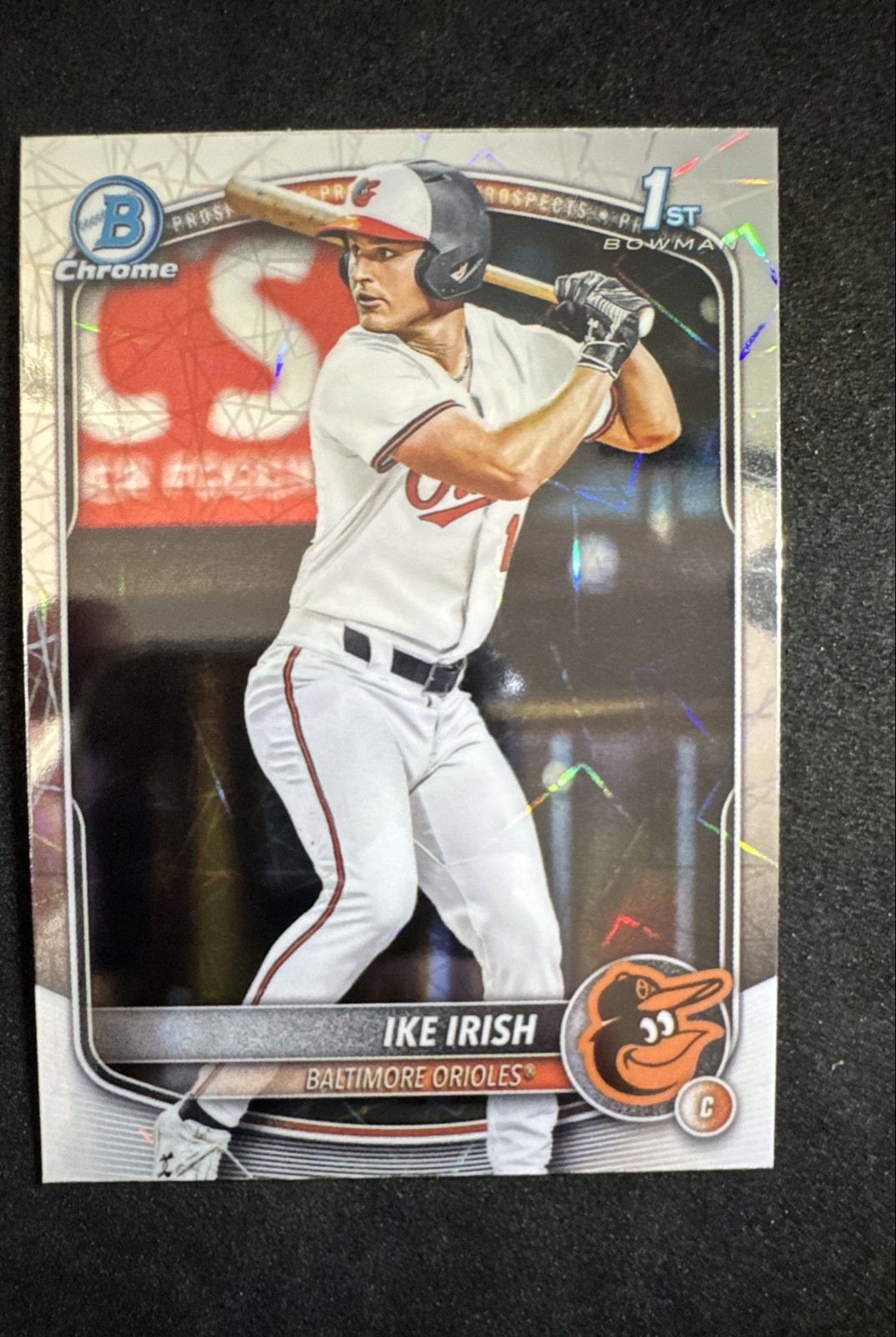 2025 Bowman Draft - Chrome Ike Irish #BDC-16 Laser Refractor (RC)