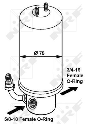 ✅Fits NRF 33325 RECEIVER DRIERS  ⭐UK Seller⭐