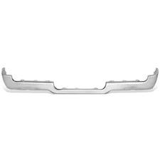 Fit 19-24 Ram 1500 Chrome Rear Bumper Face Bar w/o Sensor Hole w/ Dual Exhaust