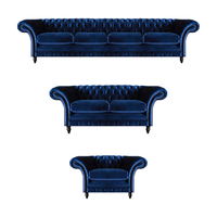 Chesterfield Sofas Neu Garnitur 3Tlg Wohnzimmer Einrichtung Sofagarnitur