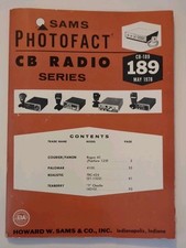 Sams Photofact CB Radio Series Vol.189 May 1978 CB-189