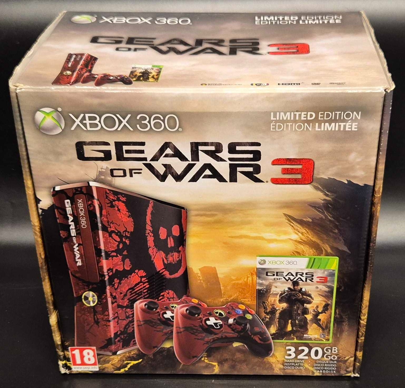 Console Xbox 360 Edition Gears of War 3