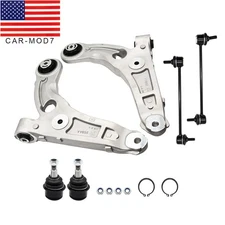 For 2014-2018 Jeep Cherokee FWD Front Lower Control Arms Ball Joints Links 6Pcs