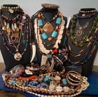 70+ Pc Vtg-Now Colorful Beads+ Retro Boho Estate Costume Jewelry 6# LT22