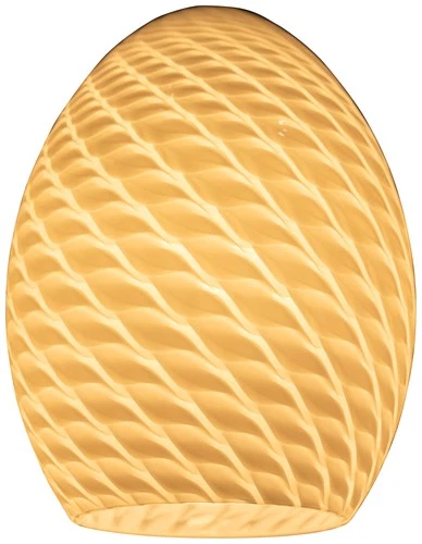 Access Lighting 23123 Amber Fire Bird Firebird Ostrich Glass Shade - Picture 6 of 12