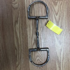 5.5  English Myler Level 1 Comfort Snaffle Barrel Dee w/Hooks