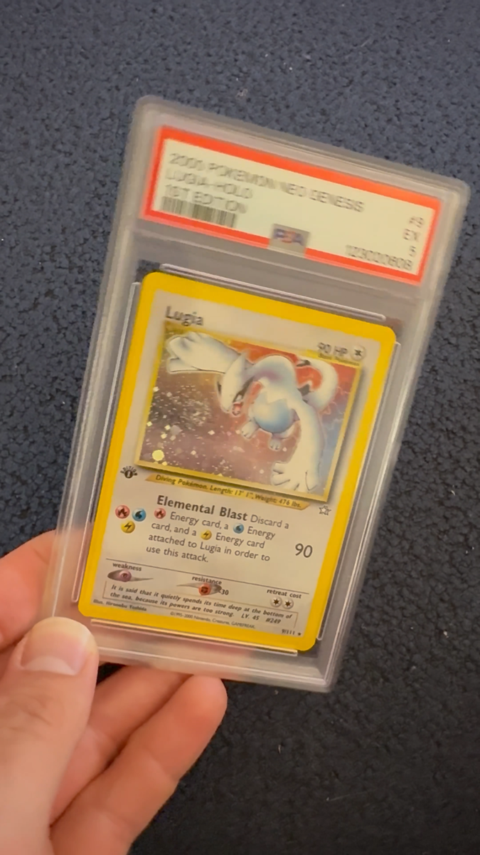 1st Edition Lugia 9/111 Neo Genesis Holo **WITH SWIRL** | eBay