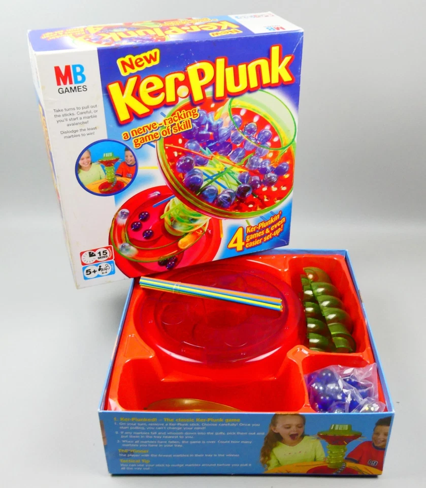 KerPlunk Game by Hasbro Gaming 2004 'A Nerve-Racking Game of Skill' ~ Ker-Plunk - Image 2 of 4