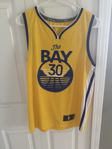Fanatics NBA Golden State Warriors Stephen Curry #30 The Bay Jersey Men’s S