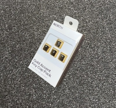 NORTH Gold Accent Keycap Set   Mechanical Keyboard Keycaps