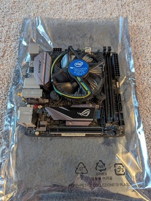ASUS ROG Strix B250i Gaming Motherboard + Intel i3-7100 CPU
