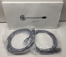 TWO 8K 60 HDMI Cable 10FT, 48Gbps 2.1 High Speed HDMI Braided Nylon 4K120 144Hz