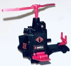 Vintage GI Joe Motorized Vehicle Packs Cobra Gyrocopter 3.75” Figure 1988 Hasbro