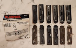 Lionel One Dozen O Gauge Track Clips 6-12743 FREE SHIPPING