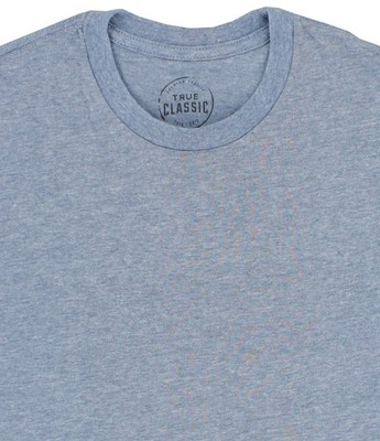 True Classic Men's T-Shirt Short Sleeve Athletic Cut Crew Neck Basics Tee Shirt