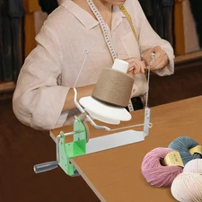 500g Yarn Ball Winder Jumbo Nylon Fiber/Wool/String Ball Winder Hand Operated
