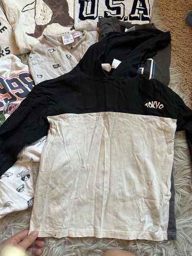 8 Pieces Of Zara Boys Long Sleeve Shirt Bundle - Picture 14 of 16