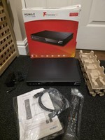 HUMAX HDR-1800T Freeview HD TV Recorder  Twin Tuner 320GB -Remote -HDMI Lead