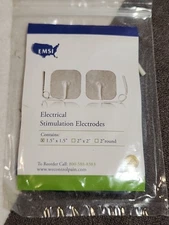 New 16 EMSI Flex-IT Electrodes Electrical Tens Stimulation Replacement Pads 1.5”