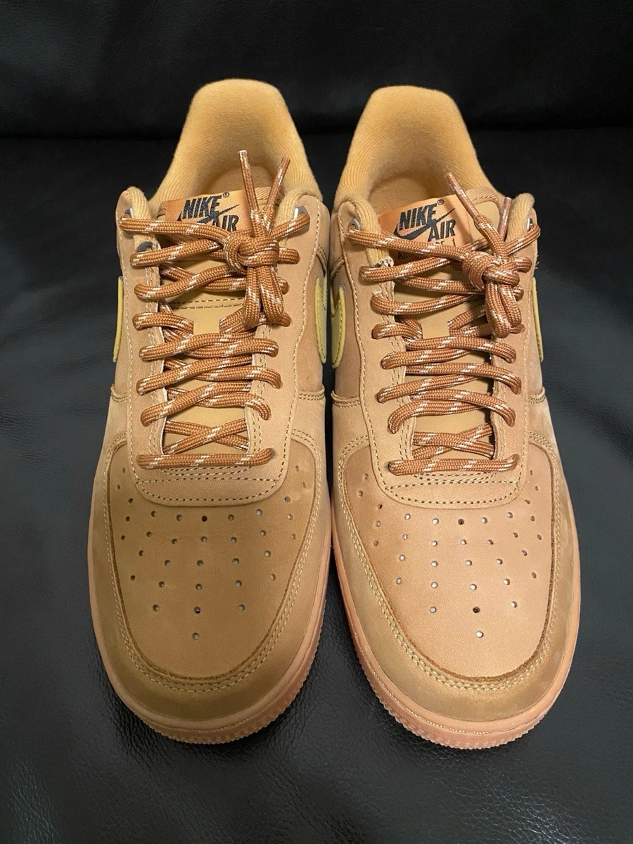 Nike Air Force 1 Low Wheat Black | eBay