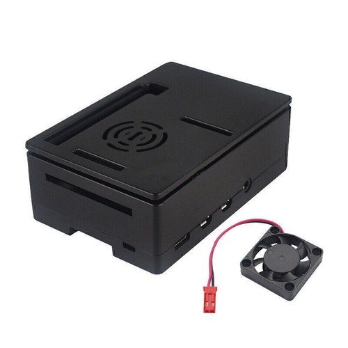 ABS Protective Case Shell with Cooling Fan Heatsink For Raspberry Pi 4 Model B - Picture 9 of 9