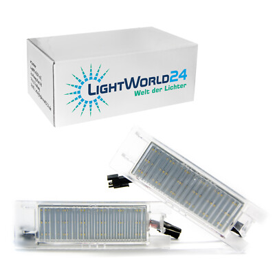 LED Kennzeichenbeleuchtung Opel Astra H J K Corsa C D E Alfa Romeo 147 156 159