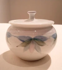 EUC Studio Art Pottery SRP Sheepscot River Pottery Maine Sugar Bowl