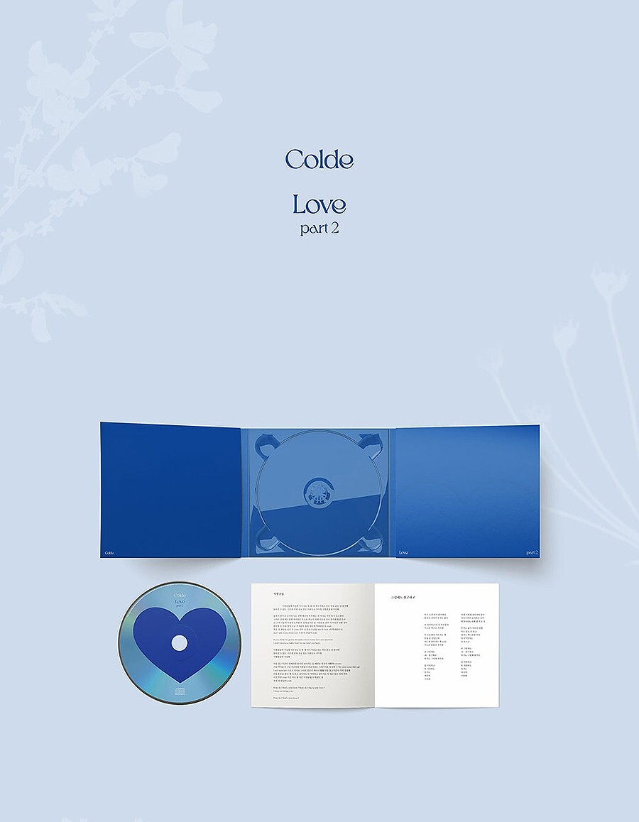 COLDE [LOVE PART 2] Album CD+12p Booklet K-POP SEALED | eBay