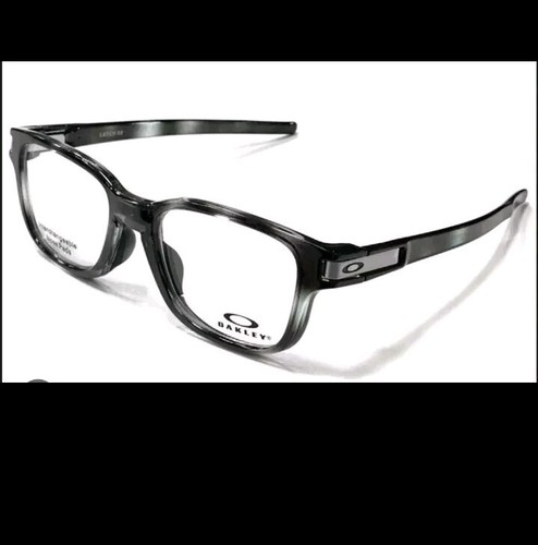 Oakley LATCH SS OX8114 0352 Polished Grey Tortoise Eyeglasses Rx Frame 52-17-131 - Picture 13 of 15