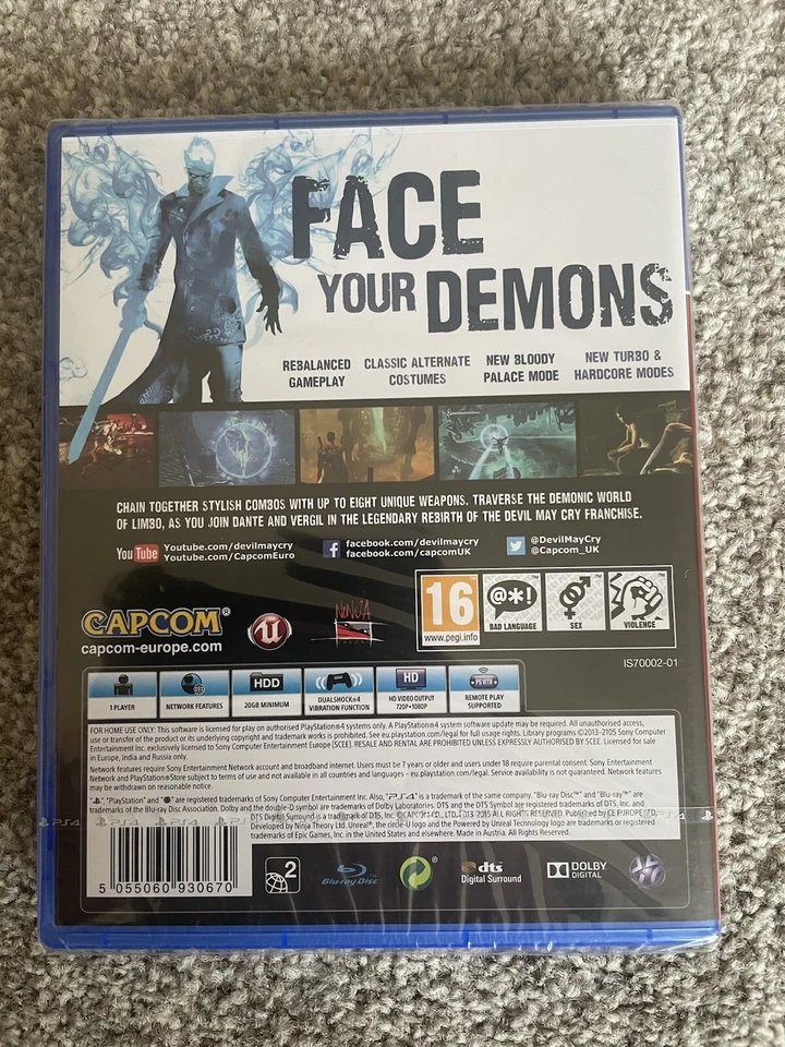 Devil May Cry: DMC Definitive Edition (Playstation 4, 2015) Fast Despatch - Image 2 of 4