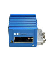 SICK CLV490-0010 LASER BARCODE SCANNER 75W 24VDC USED.