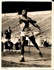 LD331 1938 Original ACME Photo WILLIAM WATSON SETS RECORD WINS @ BIG TEN MEET
