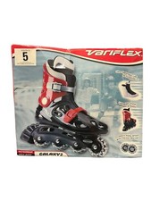 Variflex Galaxy 2 Youth Inline Skates Size 5 Vintage Red Black